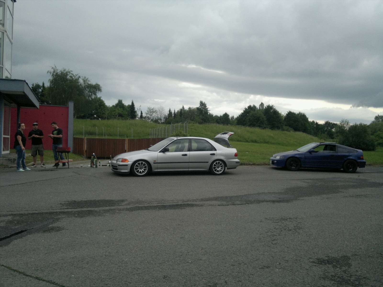 Večerní grilovačka i s CRX