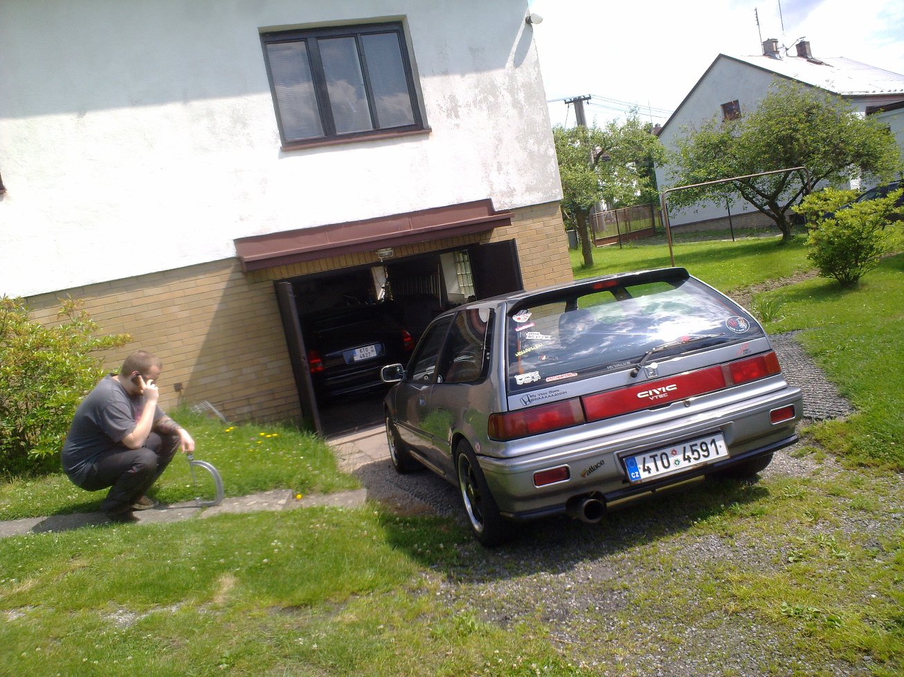 skládačka a moje servisní vozidlo