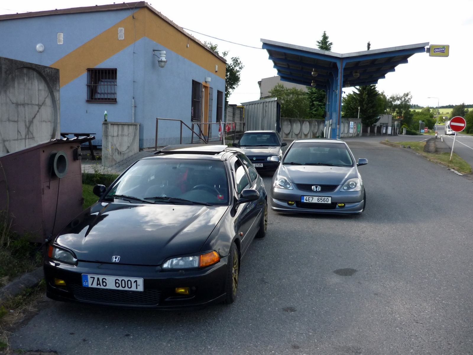 Hondy v Pátek po 2hé ...