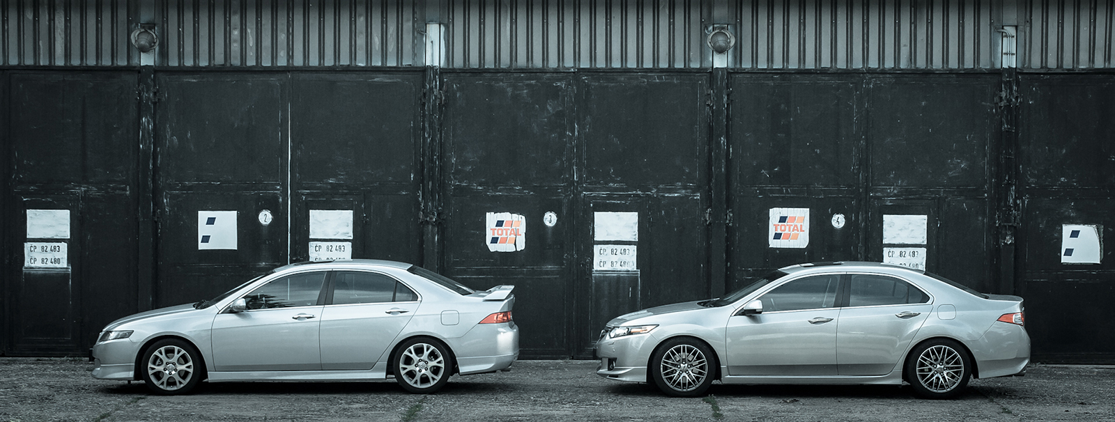 Hondy před 2 rokama..