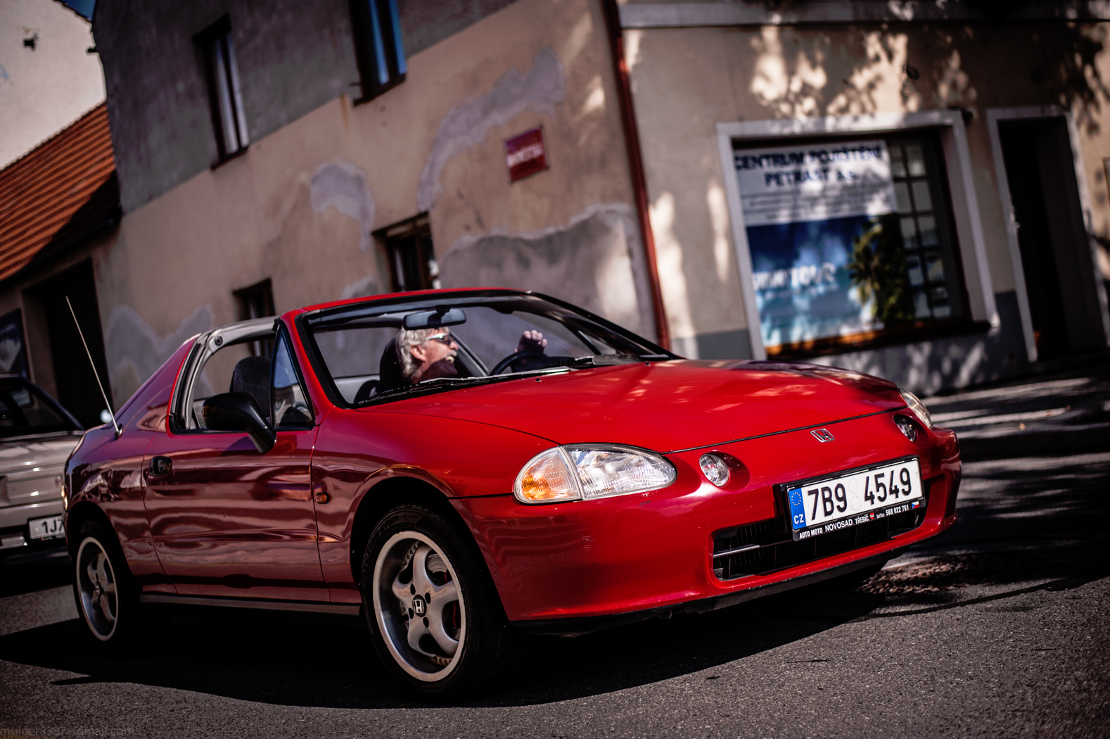 "Veterán" :o) sraz v Bystřici nad Pernštejnem.