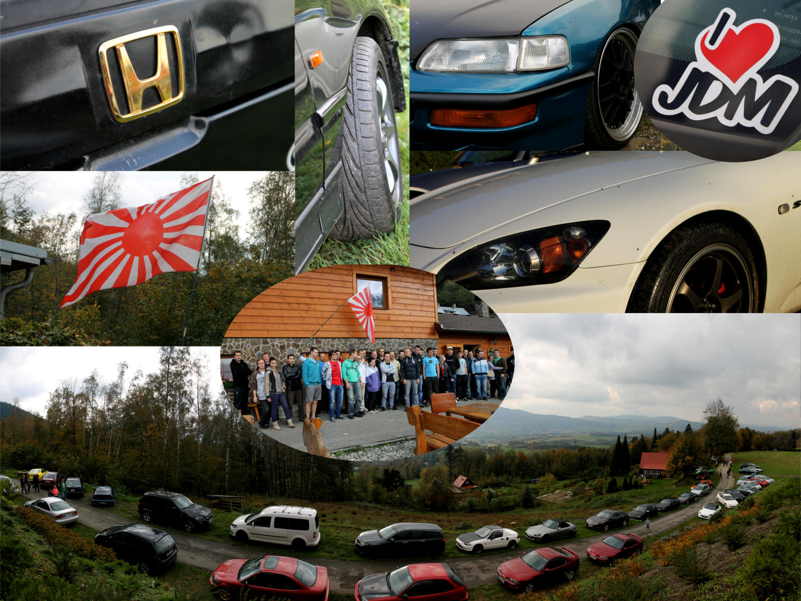 10. výroční sraz Honda Klubu Morava