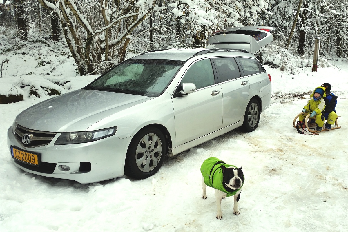 Accous a vylet na kopec