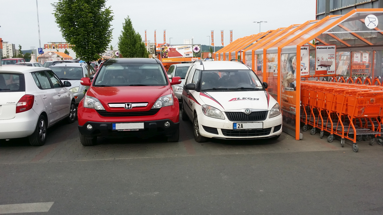 Když parkuje xxxxxx