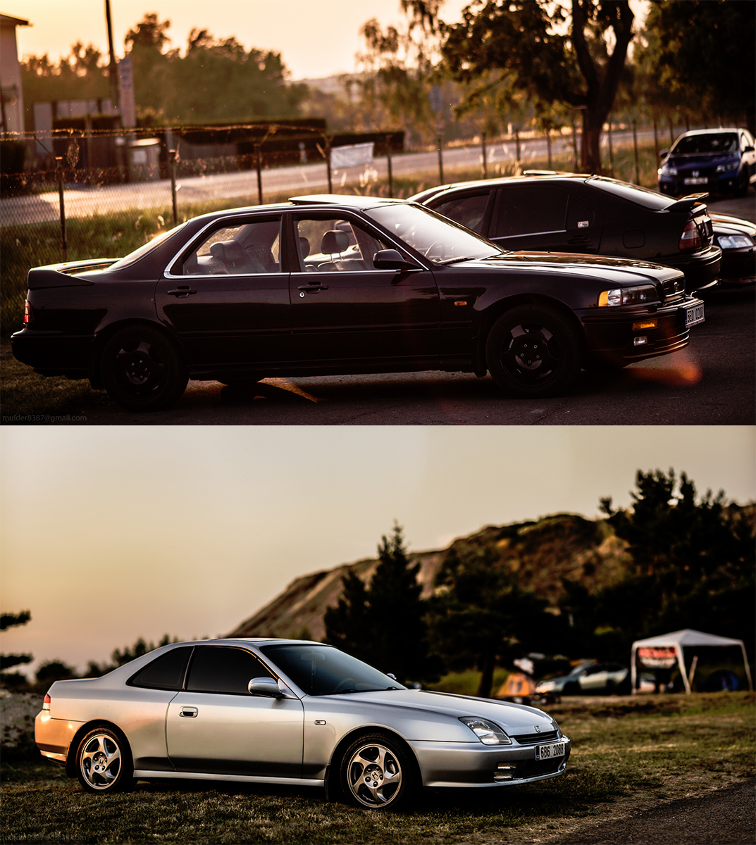 Večerní idyla dvakrát jinak ...