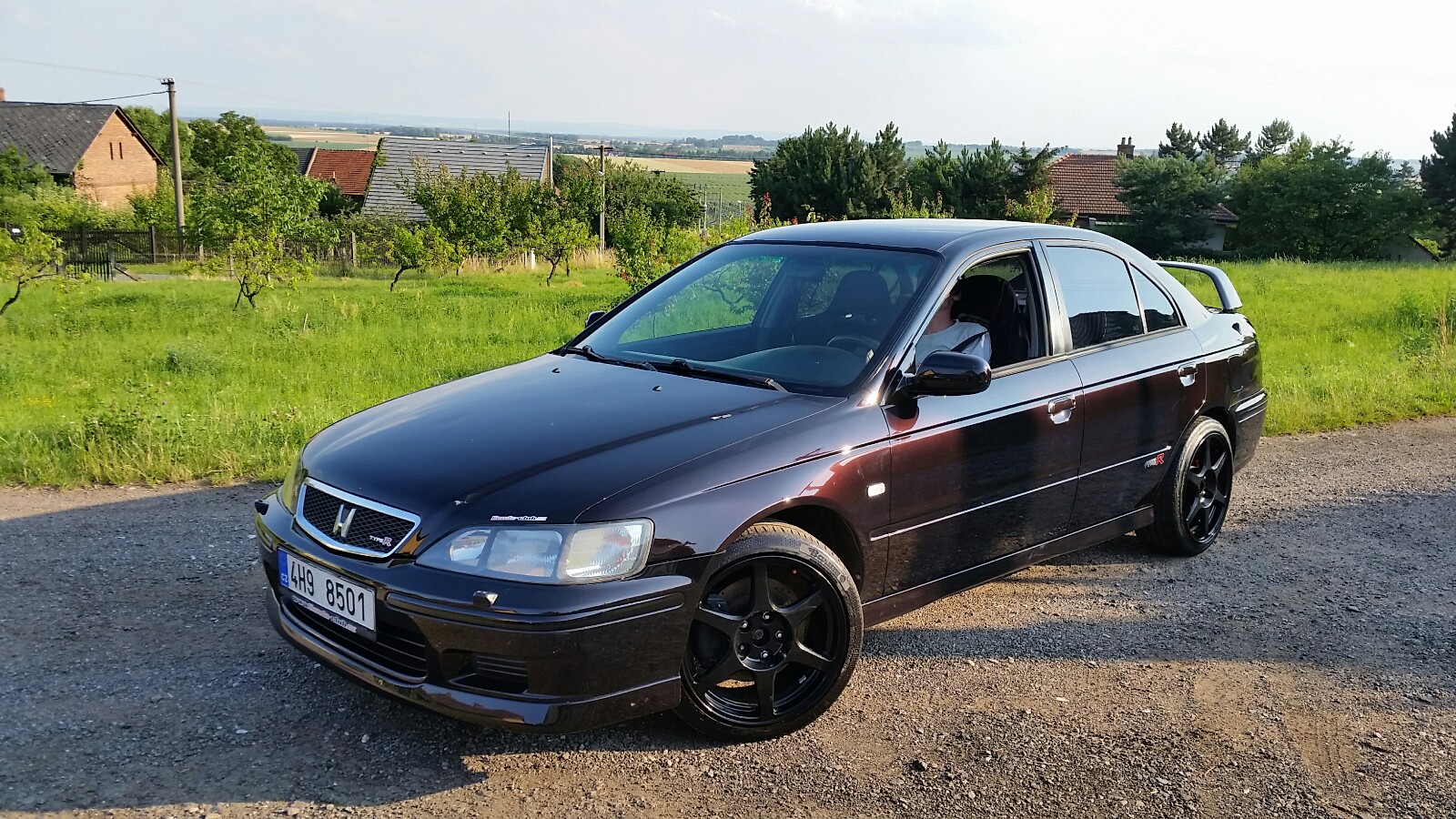 Honda po kompletní péči na exteriéru ...
