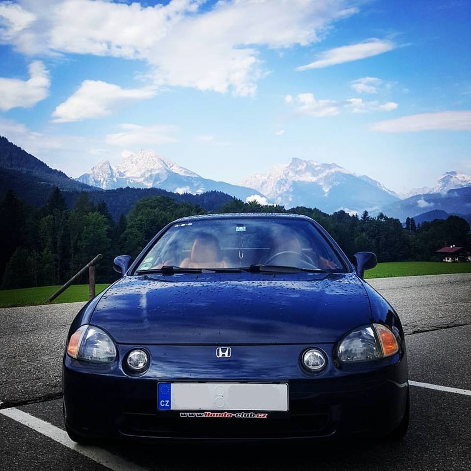 Ranní vlhká z Alp