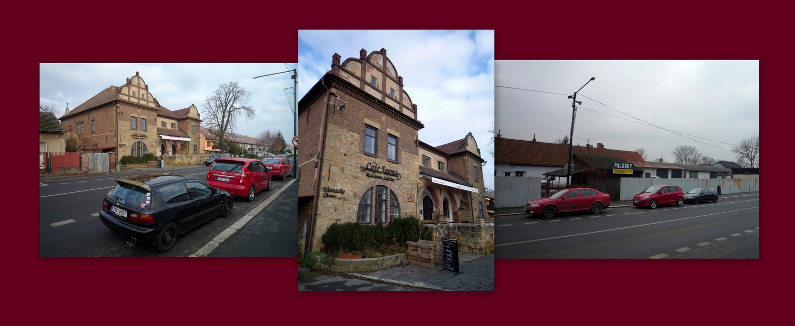 Hondy včera v Nymburce ...