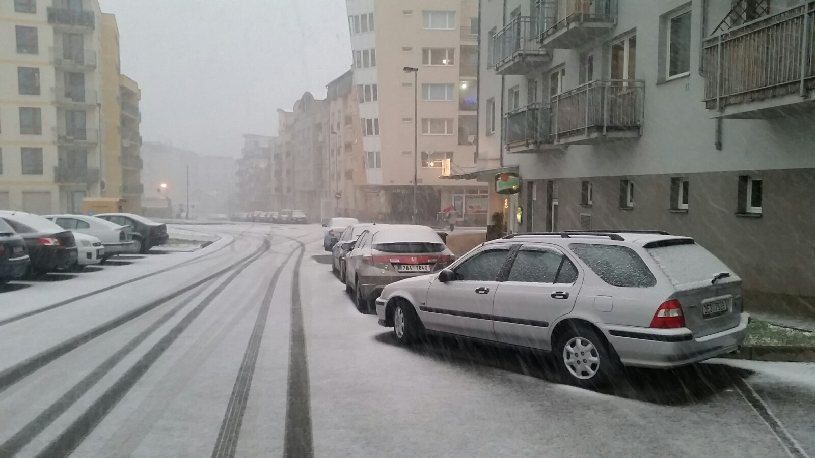 Honda na počátku bílé tmy ...