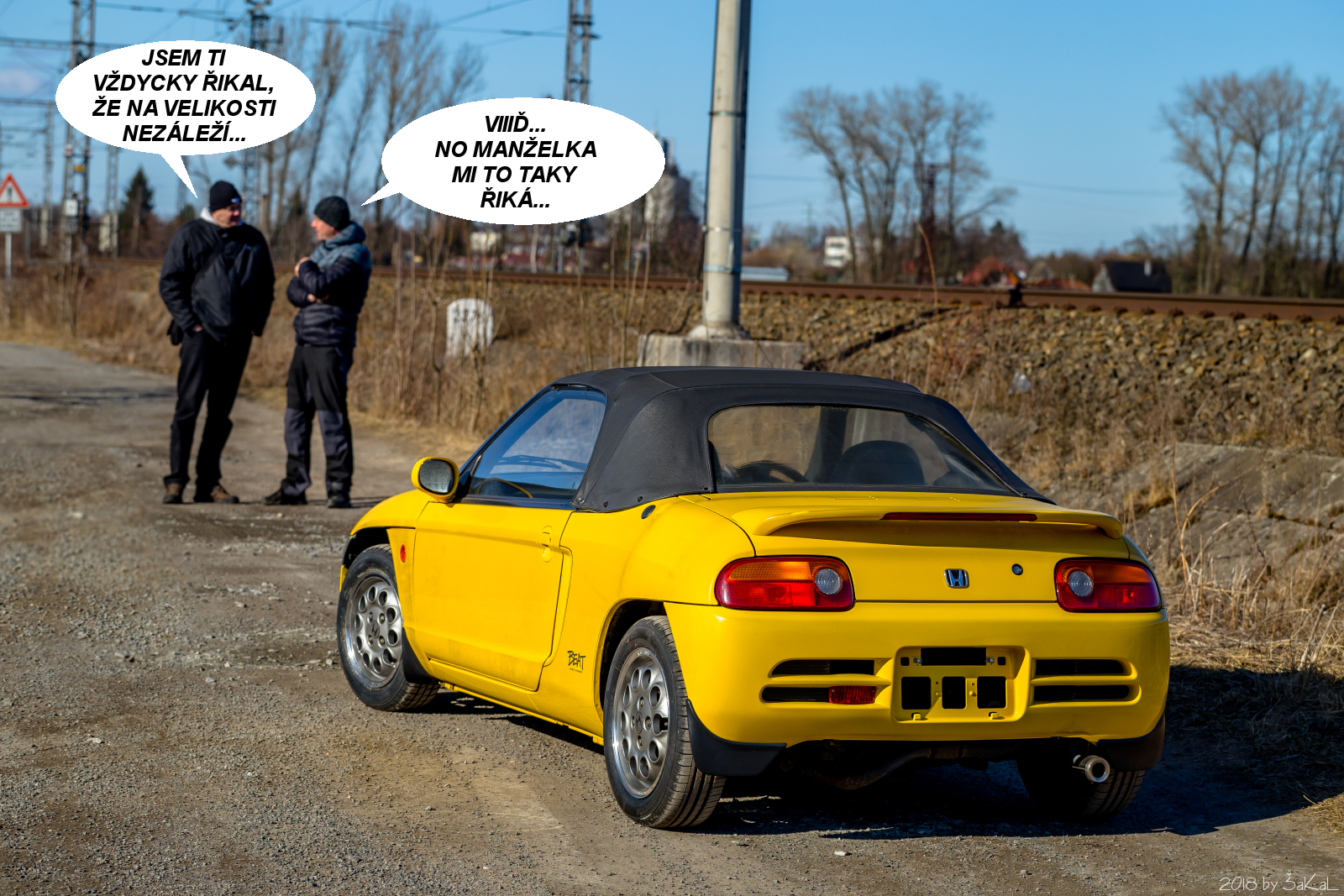 Někdy je holt small...