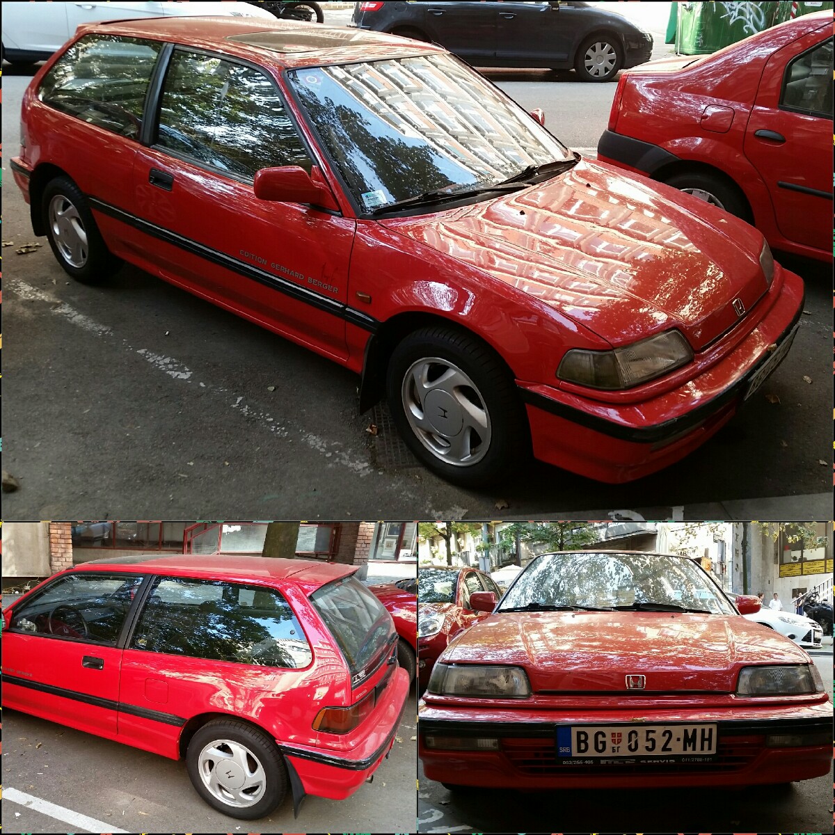 Honda v Bělehradě ...