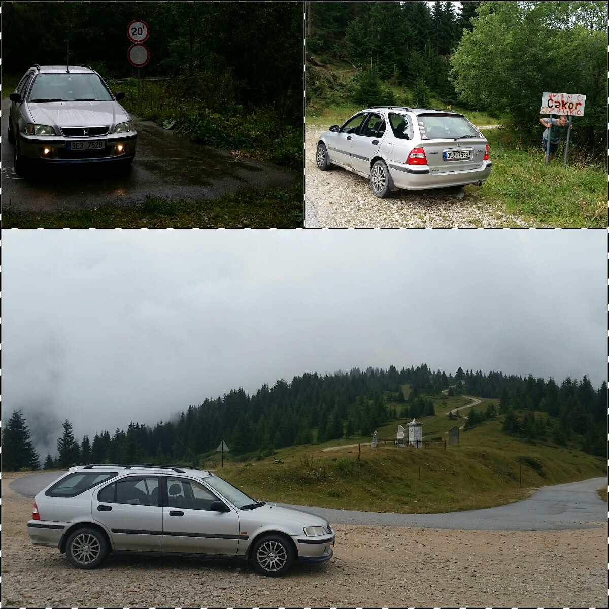 Honda na Černohorskokosovské hranici ...