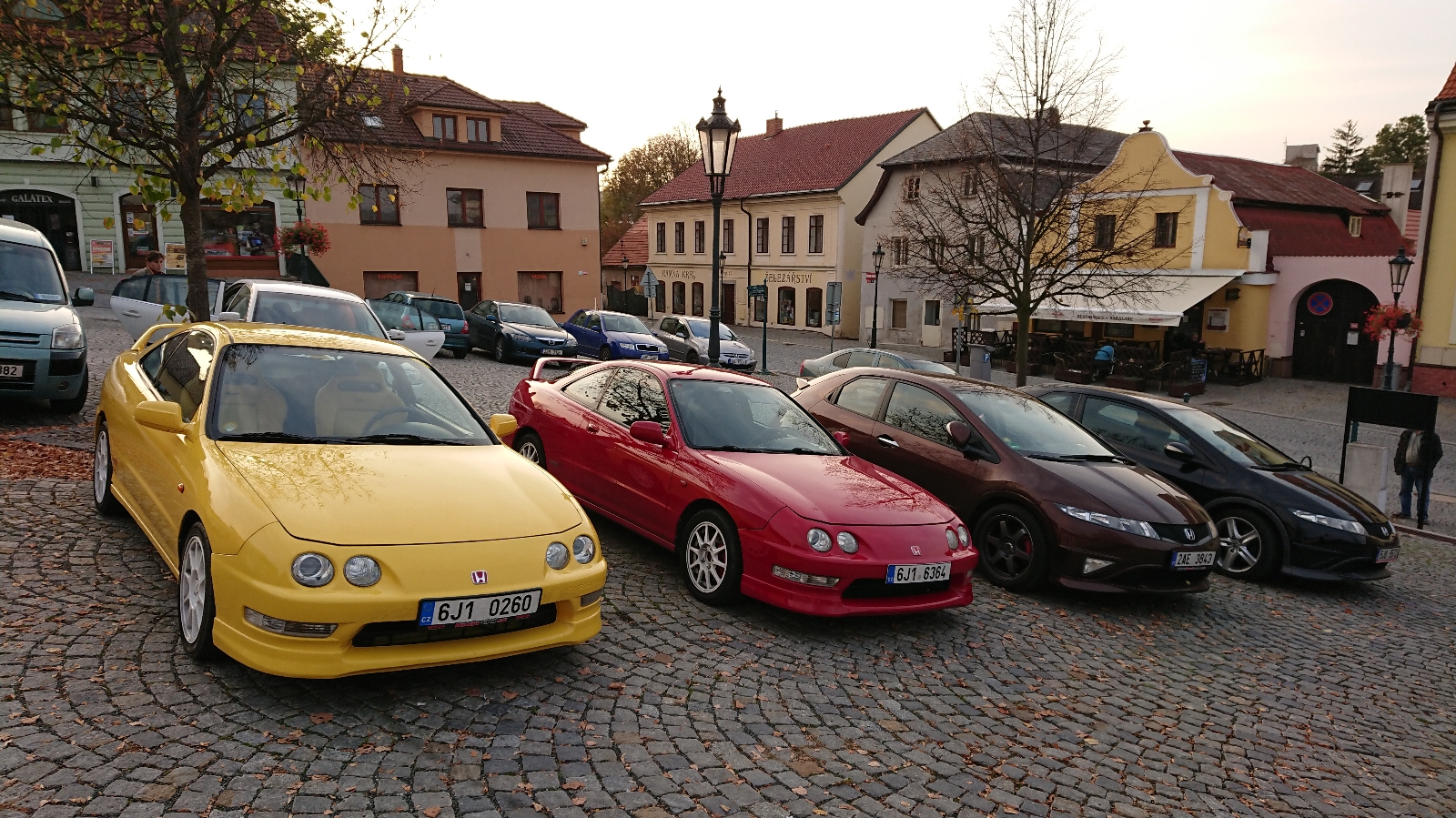 Hondy na výletě :-)