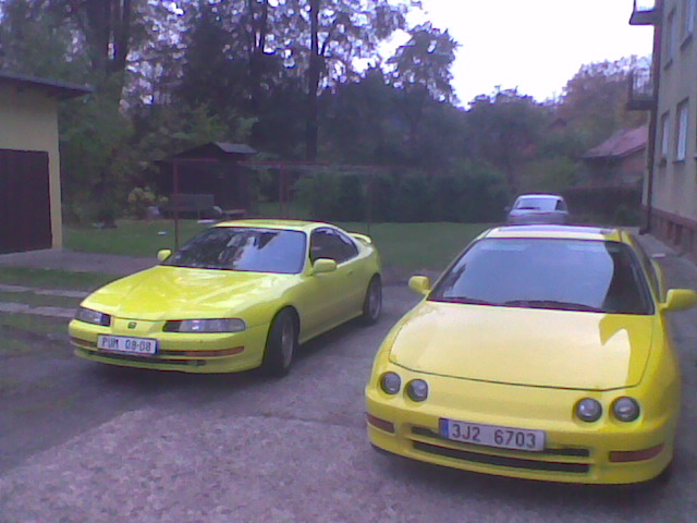 Dnešní setkani s Riccardem a dvemi žlutasky.