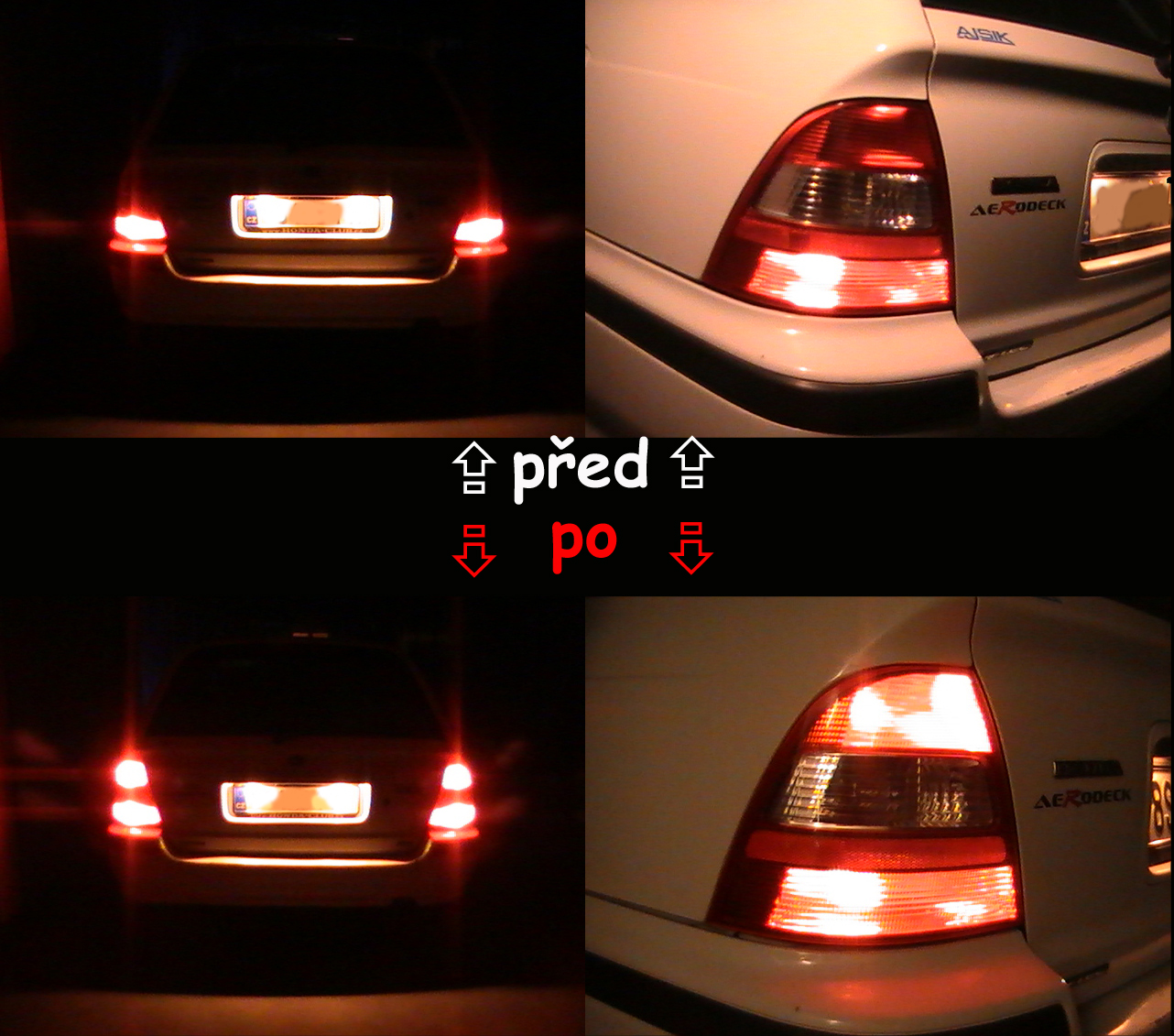 světelný upgrade...