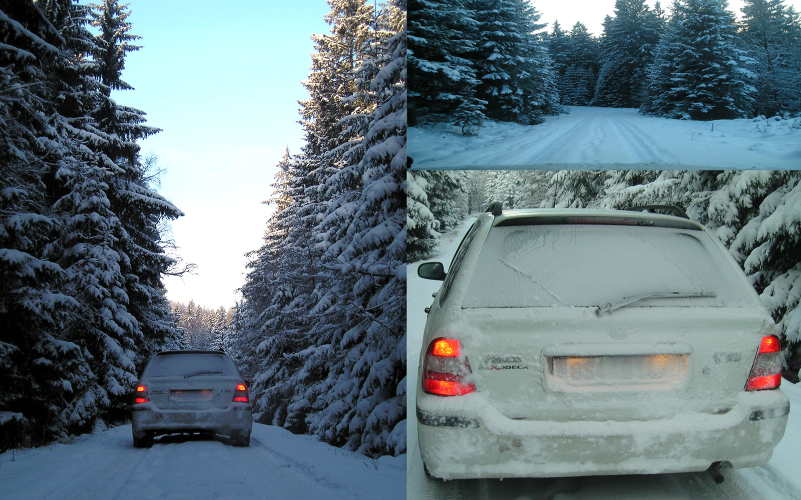 Joo, to ještě když byl sníh...