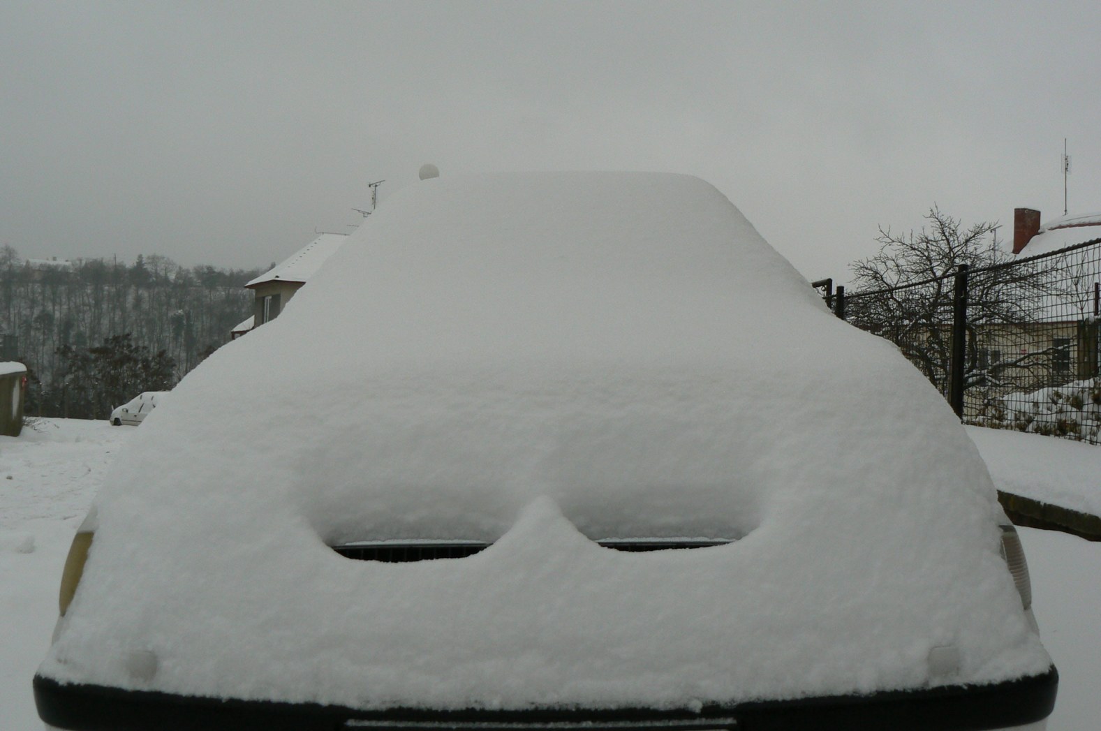 sněhová tuning kapota :-))