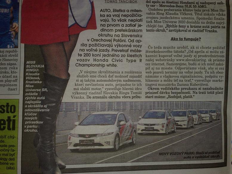 Chceš si zajazdiť na TYPE R ?