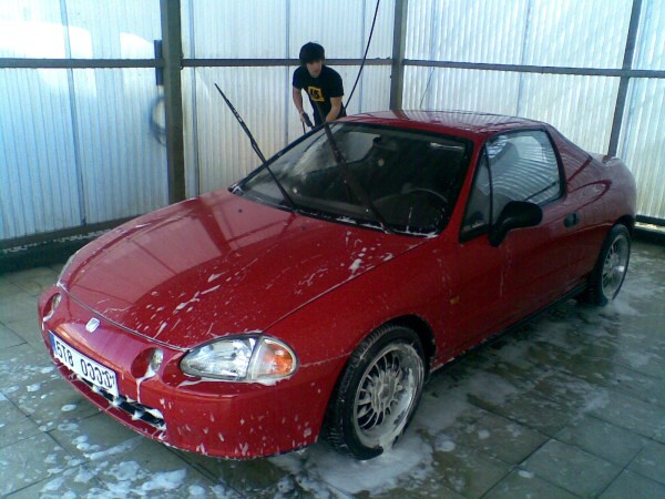 Myčka dnes poprvé :)