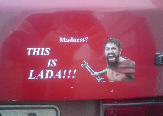 Lada dnes...