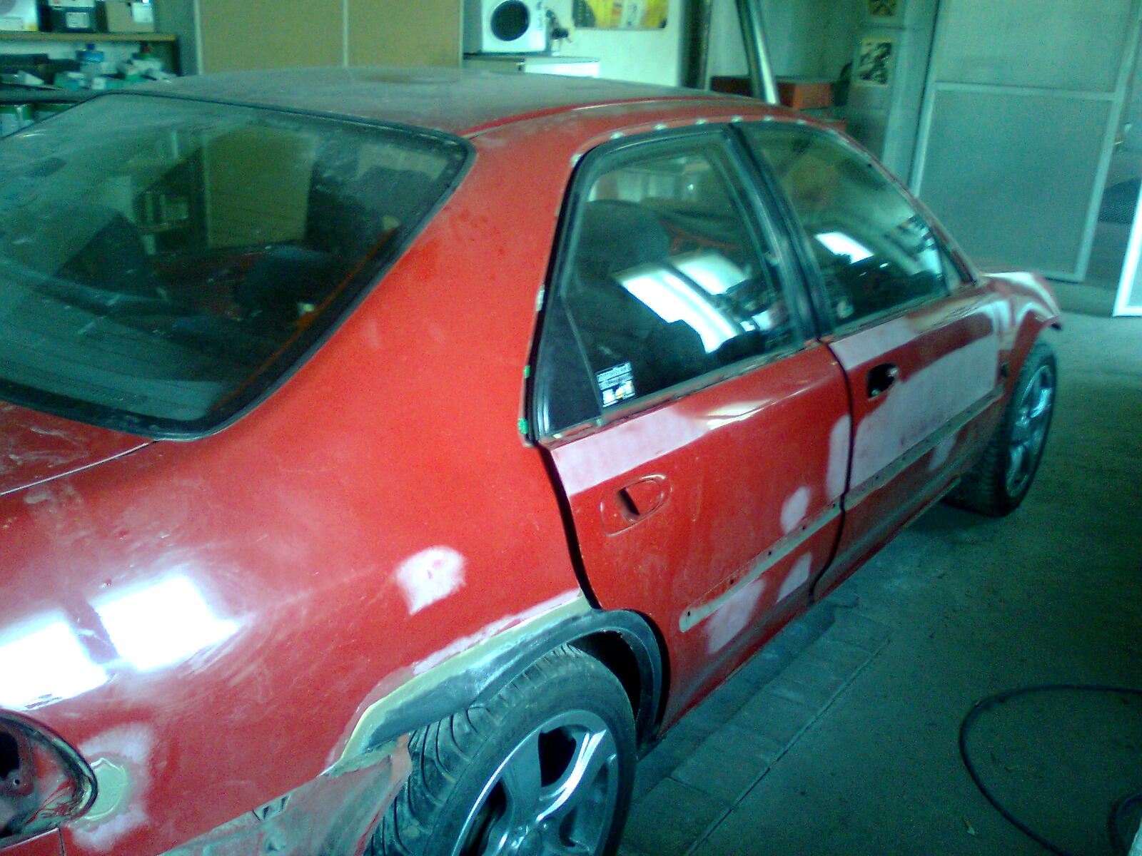 Takže sem byl dnes u lakýrníka