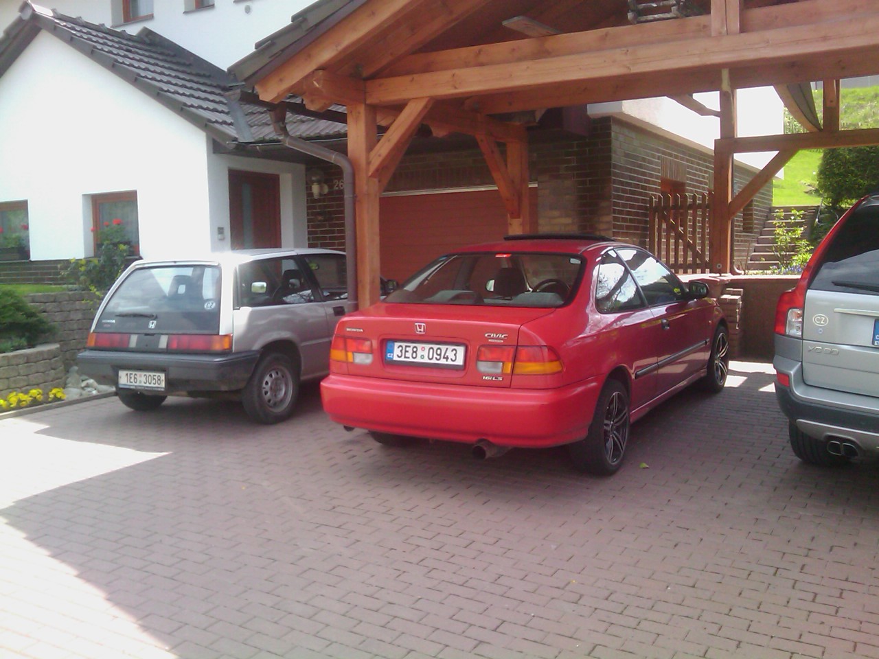 dneska me bejvalka povozila:-)