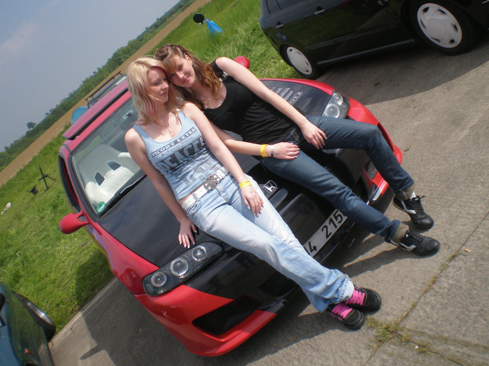 z Týnce :) ..... na mém bouráčku :D