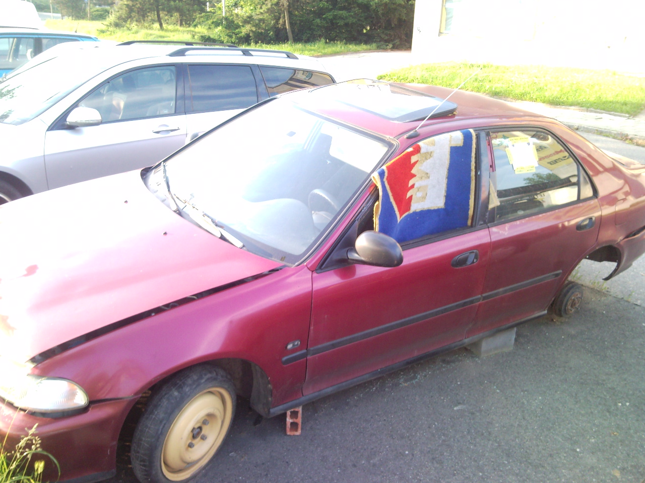 Všechny Hondy nemají to štěstí :-(