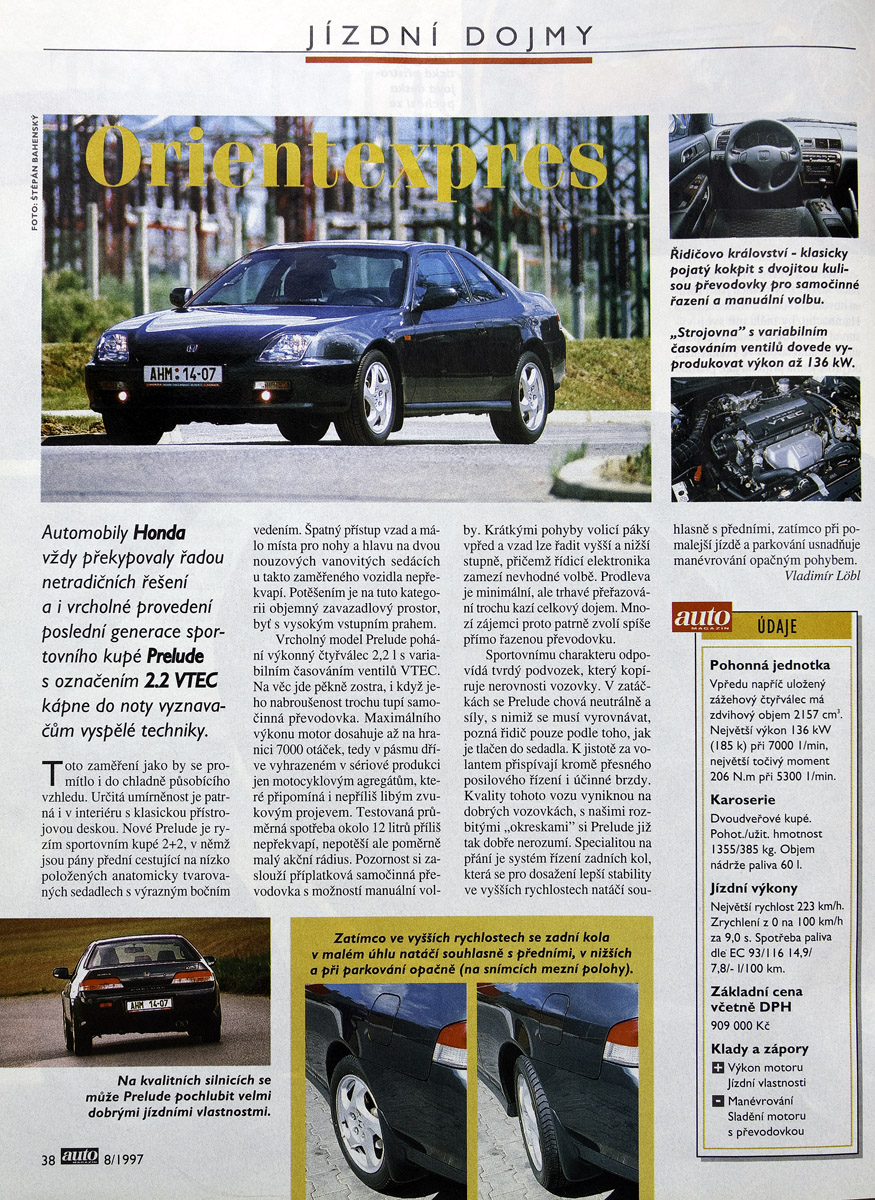 97´ test prelude 2.2VTi