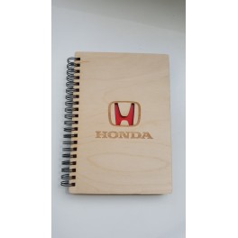 Dřevěn&yacute; pozn&aacute;mkov&yacute; blok Honda