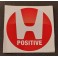 Samolepka Honda positive 45mm