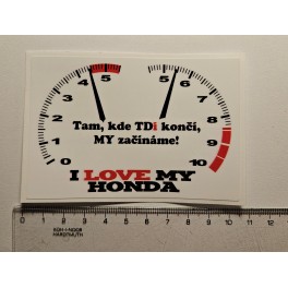 Samolepka JDM osaka 200mm čern&aacute; barevn&aacute;