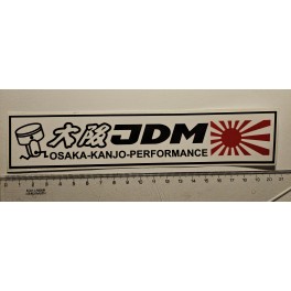 Samolepka JDM osaka 200mm b&iacute;l&aacute; barevn&aacute;